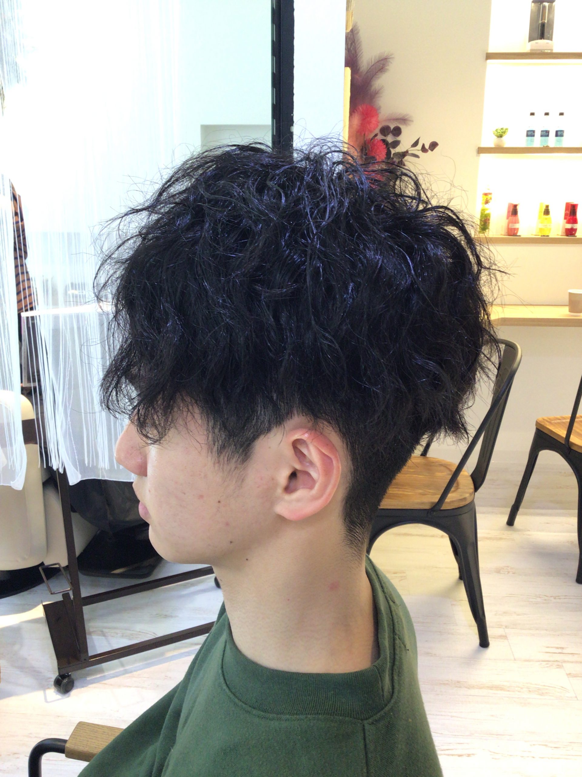 メンズに人気 ツイストスパイラルパーマで人目引く イマージヘアー Imargehair 下呂市の美容室